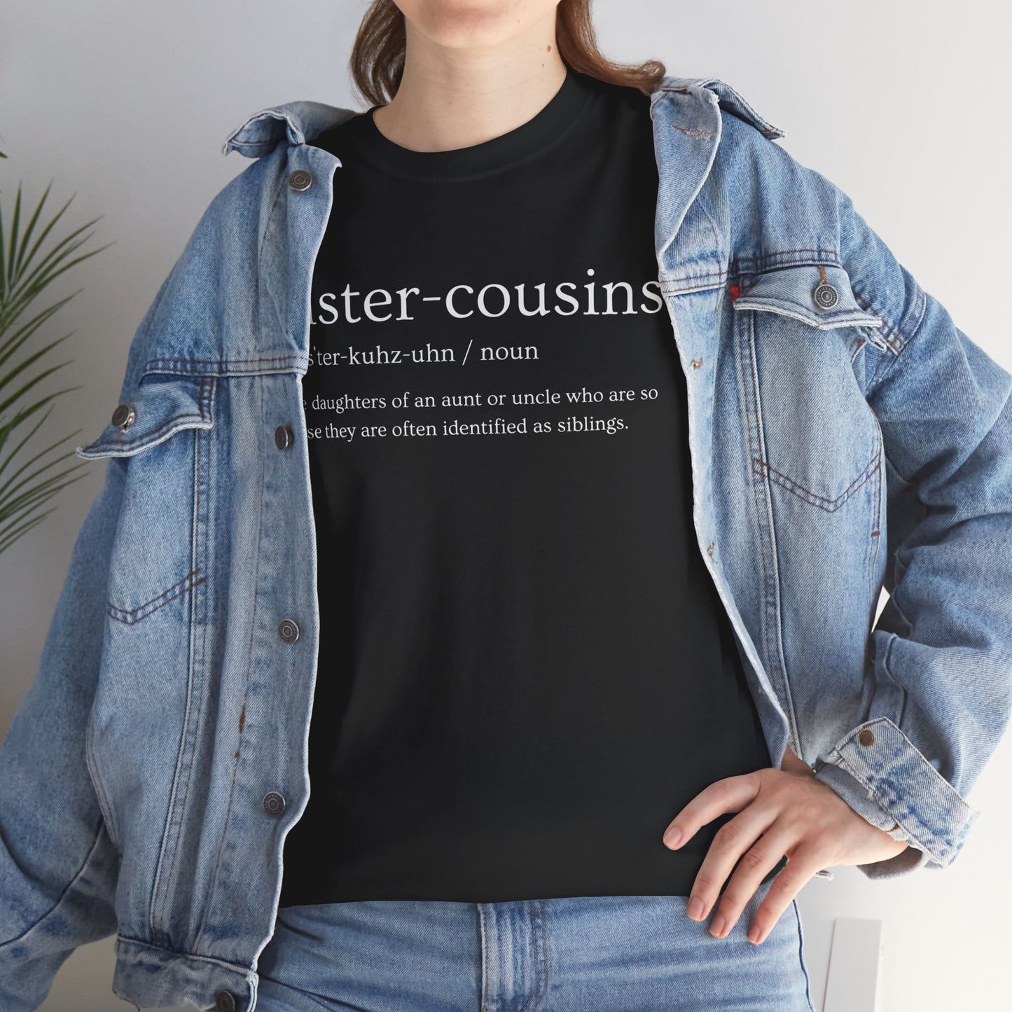 Sister Cousins Blk- Short Sleeve Tee