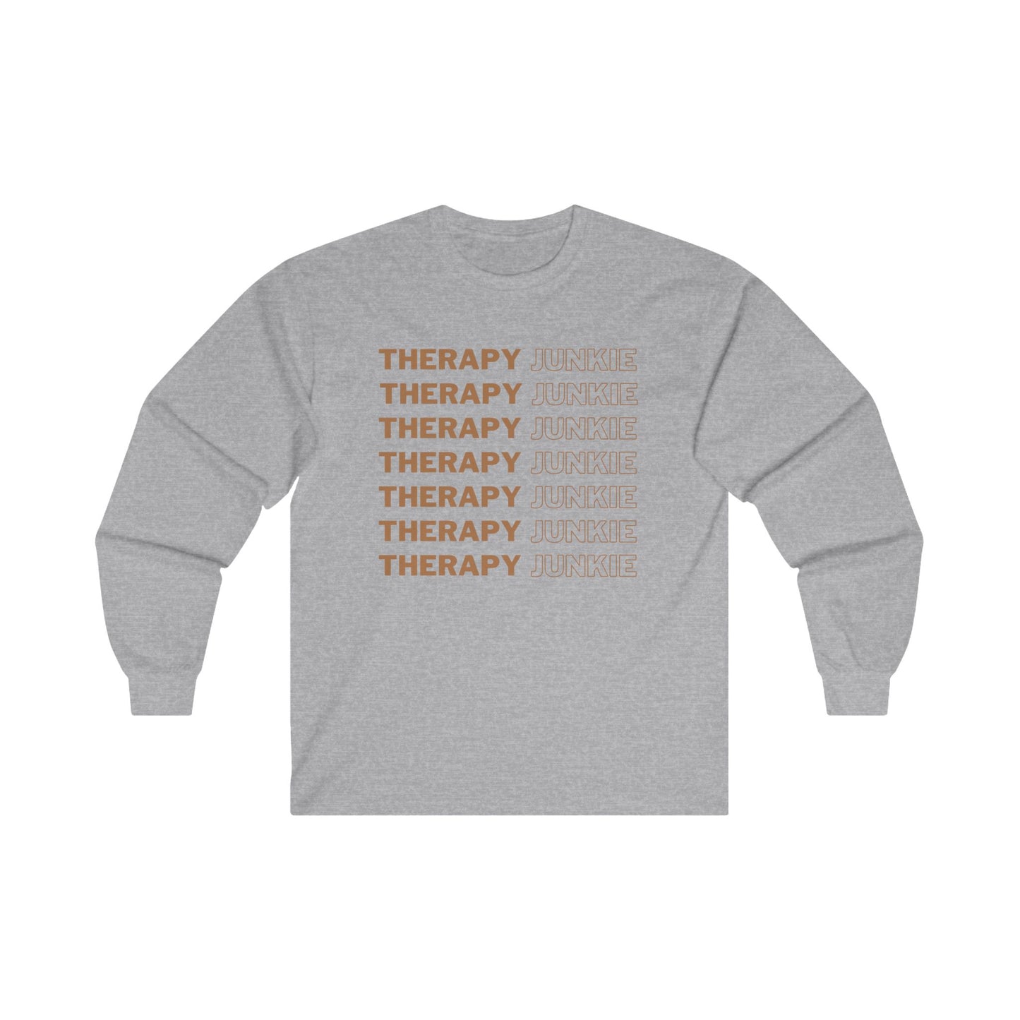 Therapy Junkie - Unisex Lightweight Long Sleeve Tee