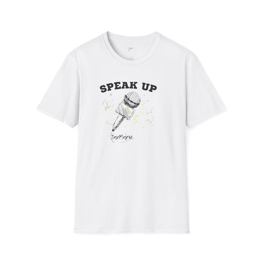 JaeMarie Speak Up -  Unisex Short Sleeve Tee