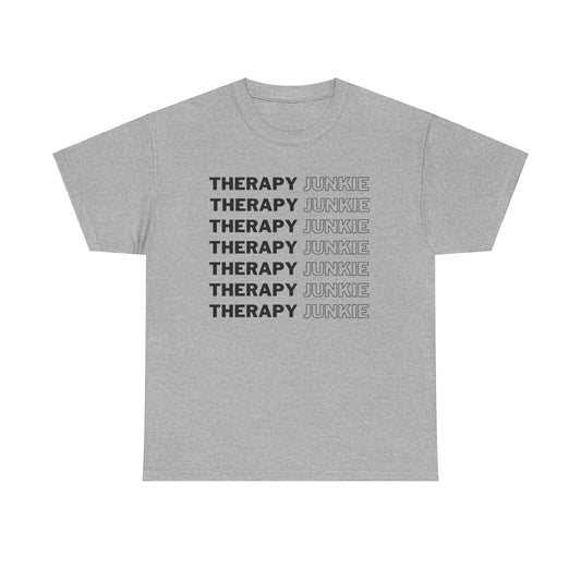 Therapy Junkie - Unisex Heavy Cotton Tee