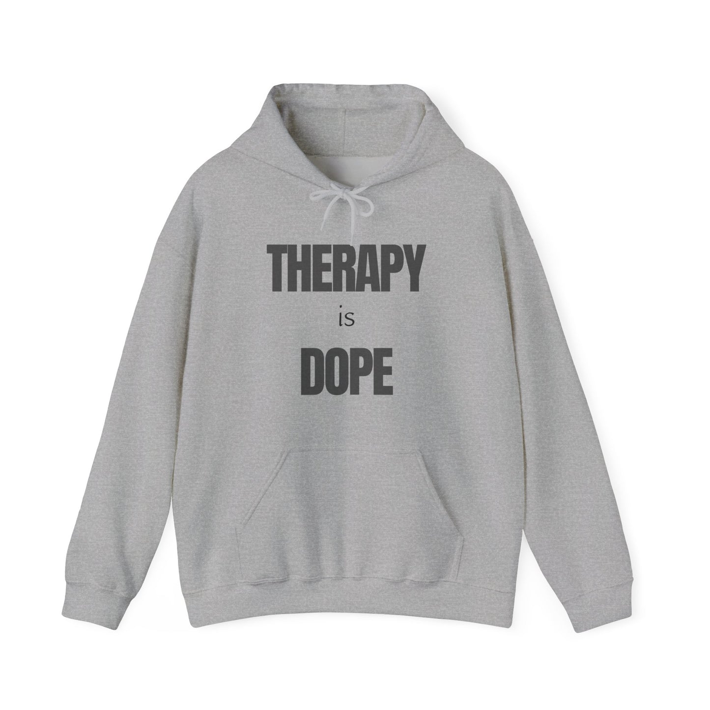 Therapy is Dope - Unisex Hoodie - Design A