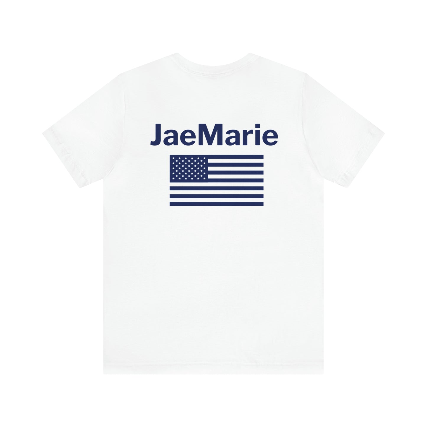 JaeMarie BLU Flag -  Unisex Short Sleeve Tee