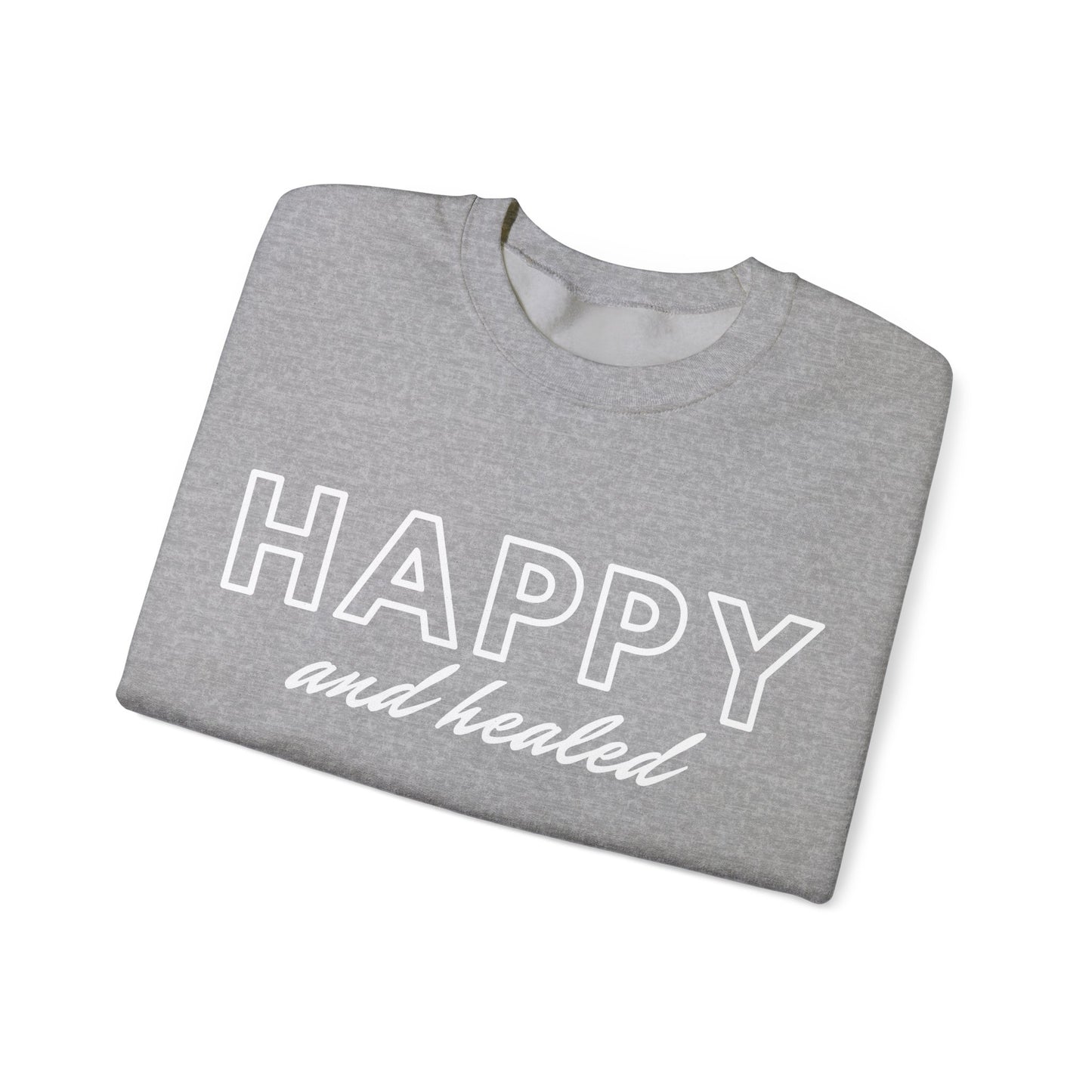 Happy and Healed - Crewneck Sweatshirt
