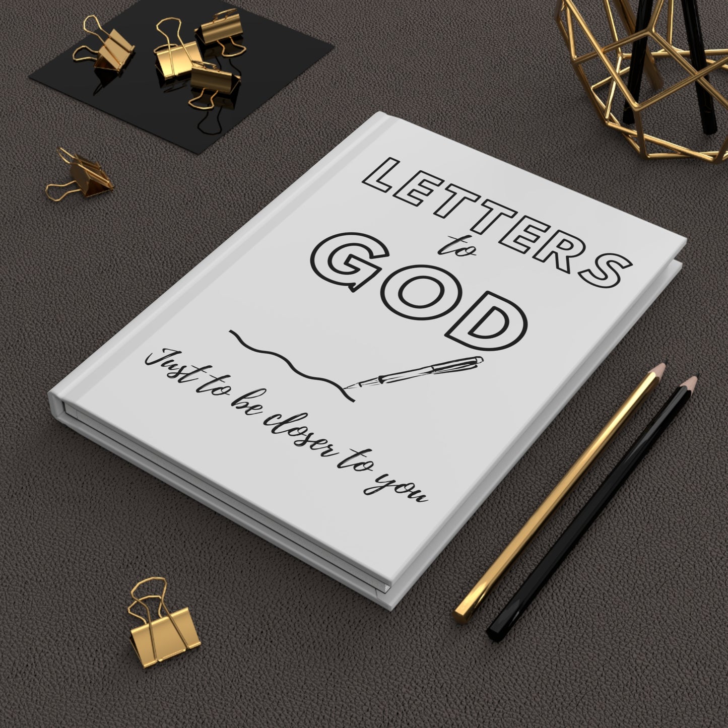 Letters to God - Hardcover Journal Matte
