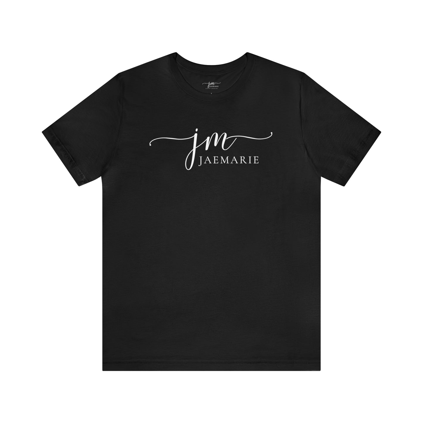 JaeMarie Signature Blk- Unisex Short Sleeve Tee