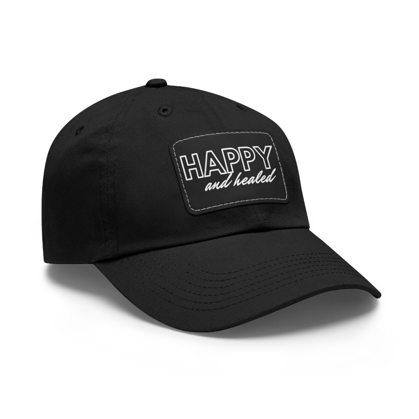 Therapy Collection Hat with Leather Patch (Rectangle)