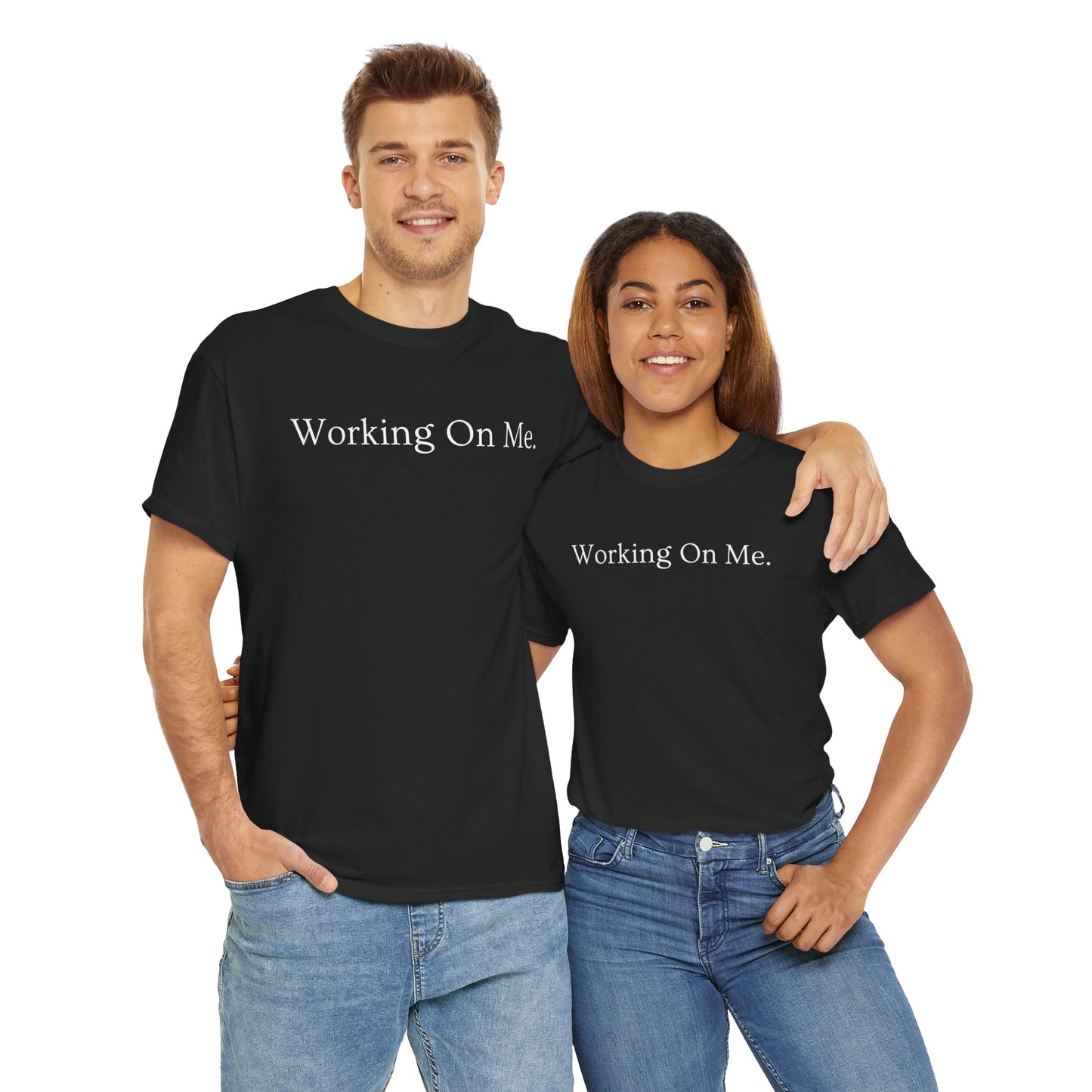 Working On Me. - Unisex Short Sleeve Tee