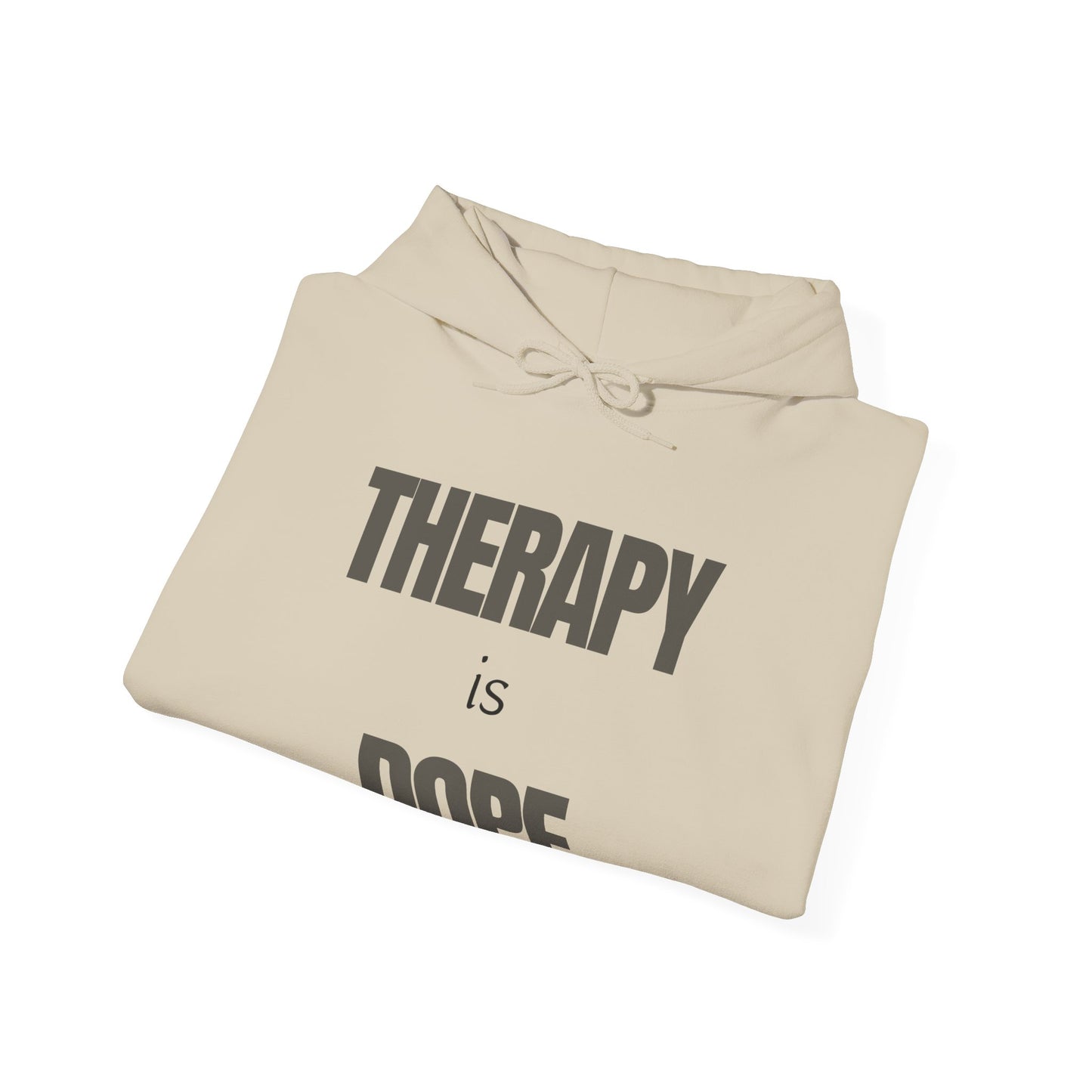 Therapy is Dope - Unisex Hoodie - Design A