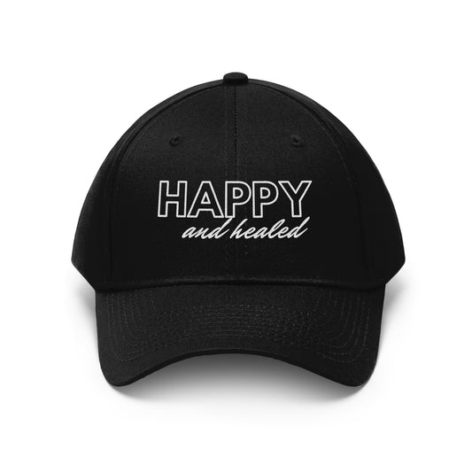 Happy and Healed - Unisex Twill Hat