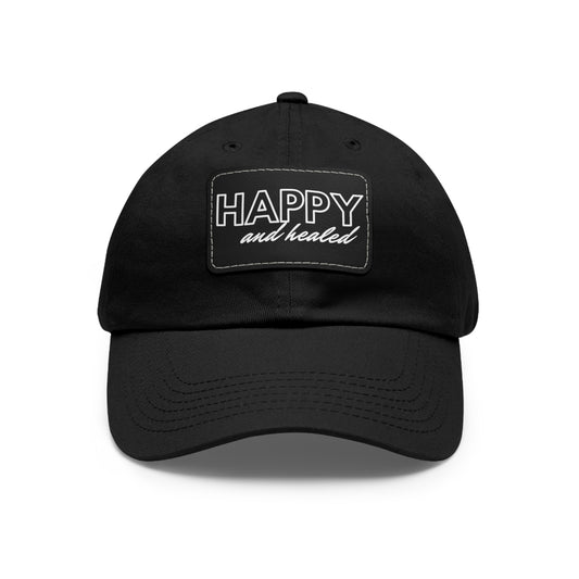 Therapy Collection Hat with Leather Patch (Rectangle)