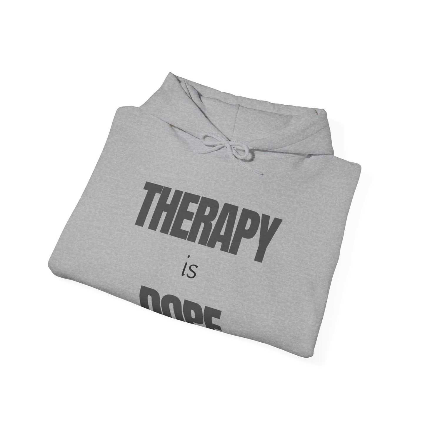 Therapy is Dope - Unisex Hoodie - Design A