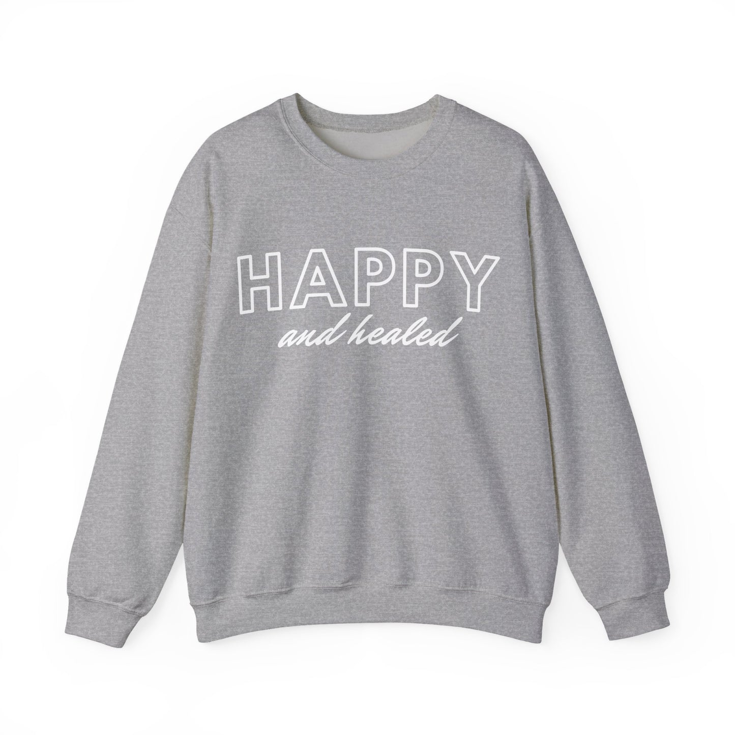 Happy and Healed - Crewneck Sweatshirt