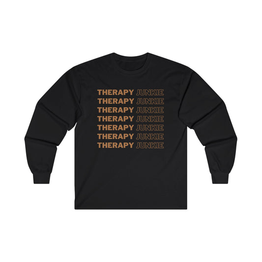 Therapy Junkie - Unisex Lightweight Long Sleeve Tee