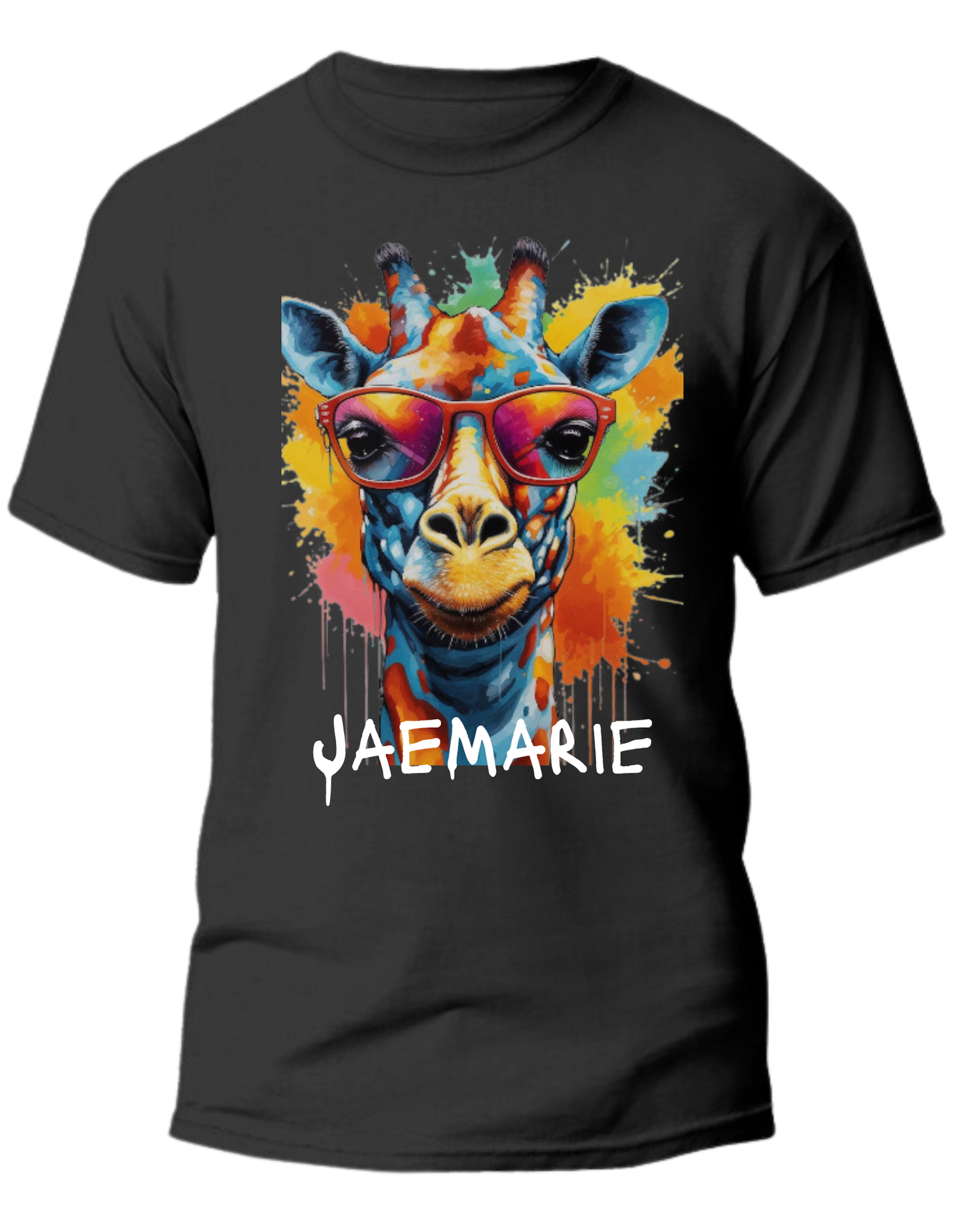 JaeMarie Giraffe - Unisex Short Sleeve Tee