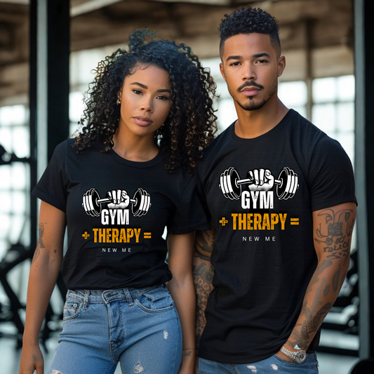 Gym & Therapy Unisex - Short Sleeve Tee