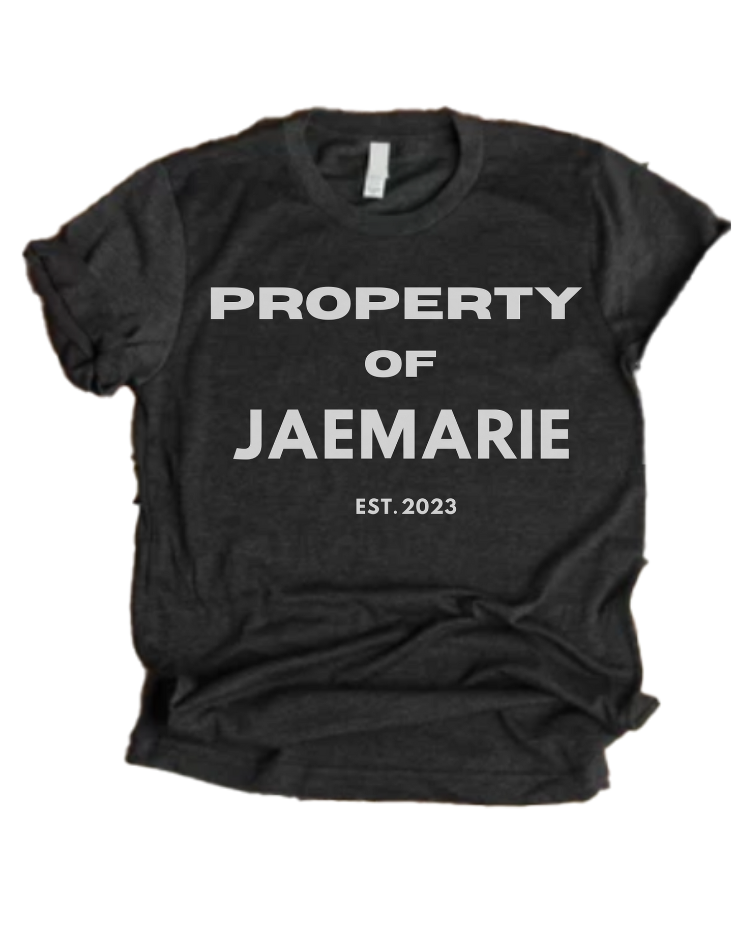 Property of JaeMarie Unisex Solid T-Shirt