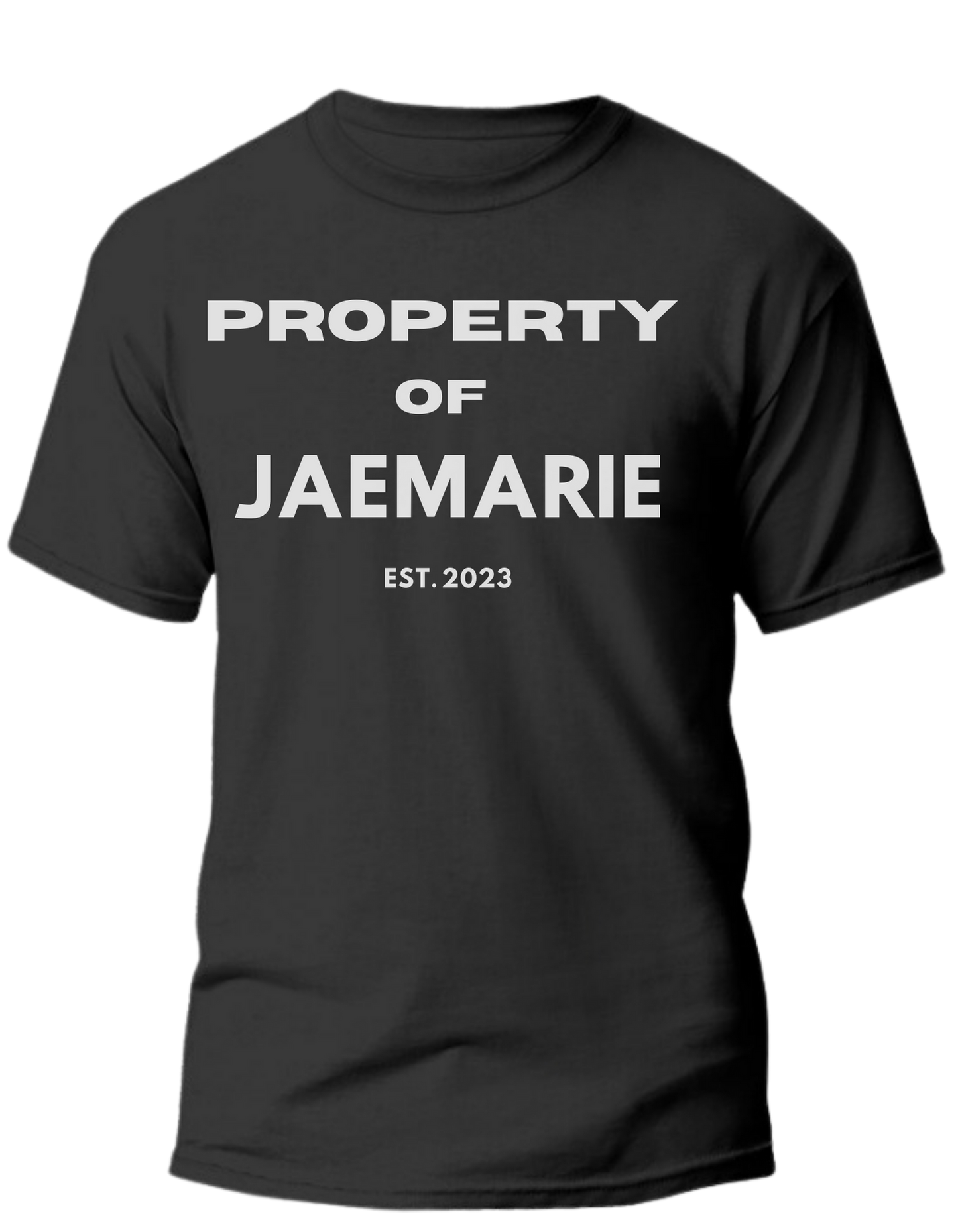 Property of JaeMarie Unisex Solid T-Shirt