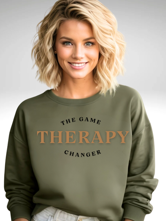 Therapy Game Changer - Unisex - Crewneck Sweatshirt