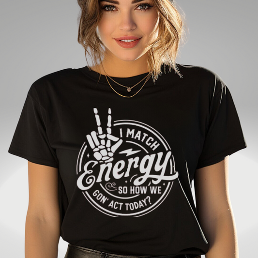 I Match Energy Unisex - Short Sleeve Tee