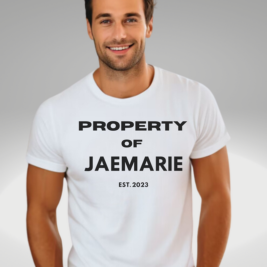 Property of JaeMarie Unisex - Solid T Shirt