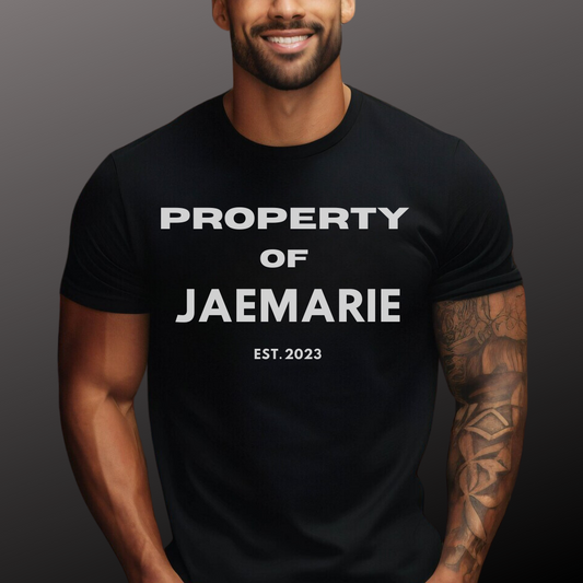 Property of JaeMarie Unisex Solid T-Shirt